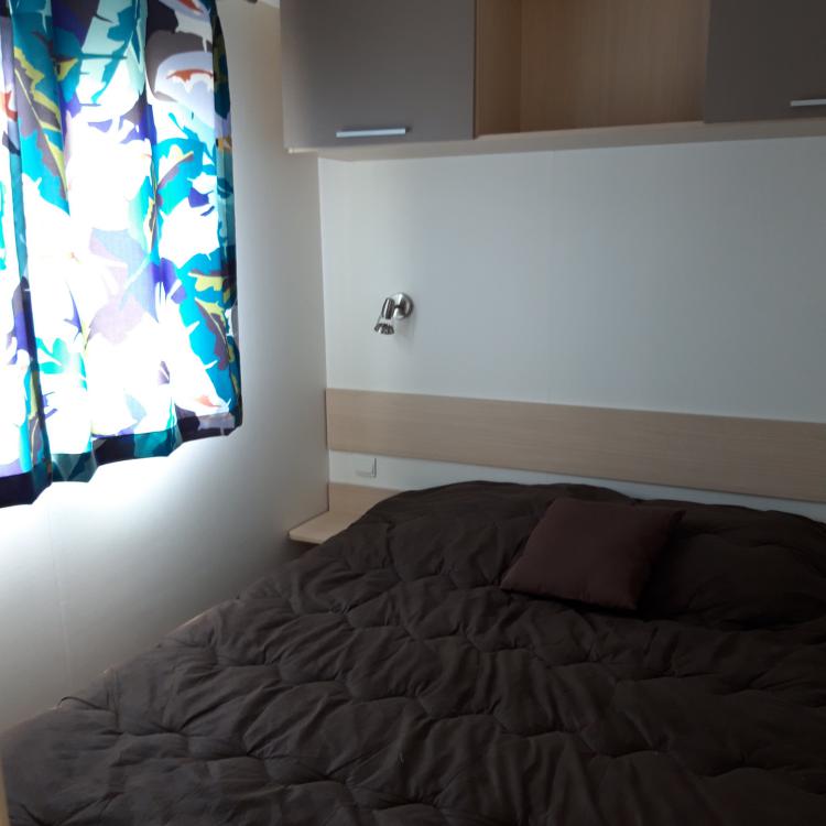 Location Mobil-home Castor Chambre - Rosières en Ardèche