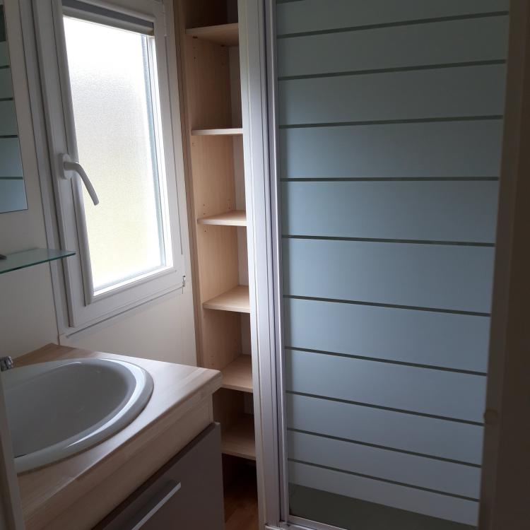 Location Mobil-home Héron SDB - Rosières en Ardèche