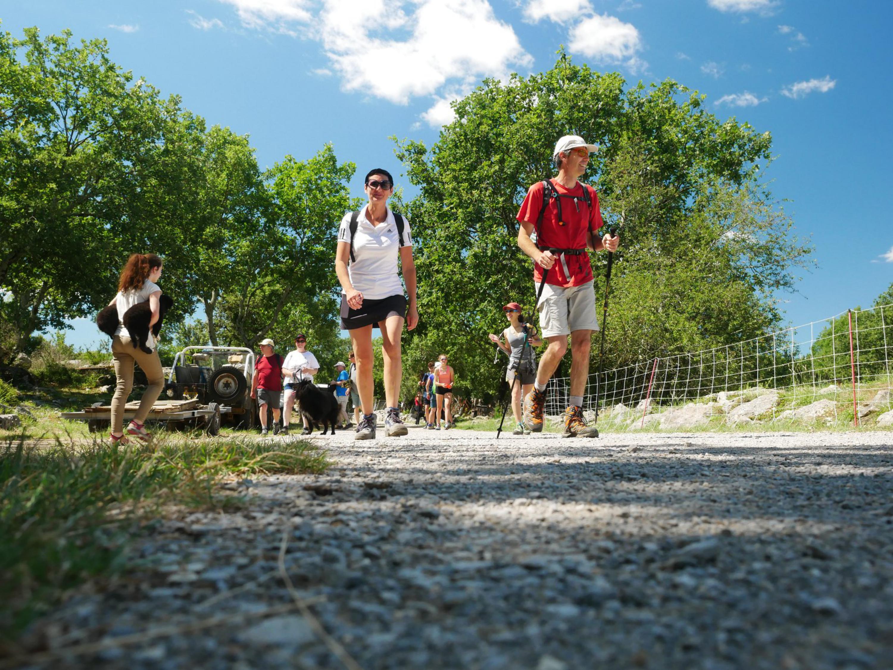 Randonnée au départ du camping les Vernades